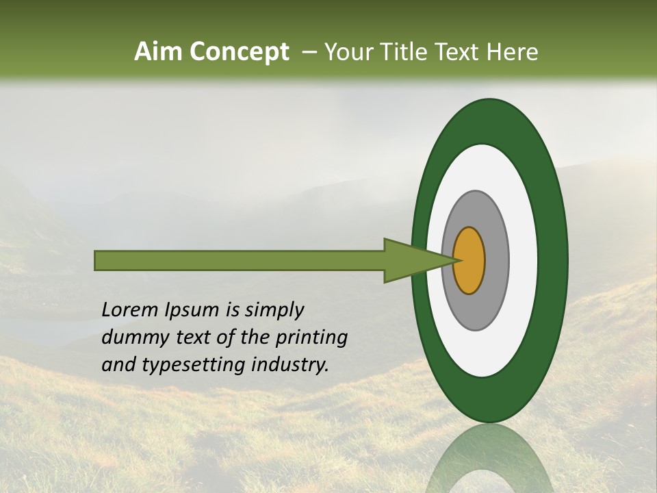 Day Flora Grass PowerPoint Template