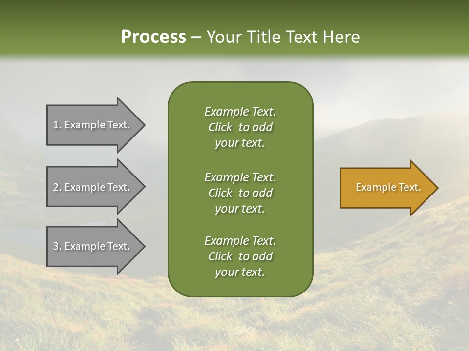 Day Flora Grass PowerPoint Template