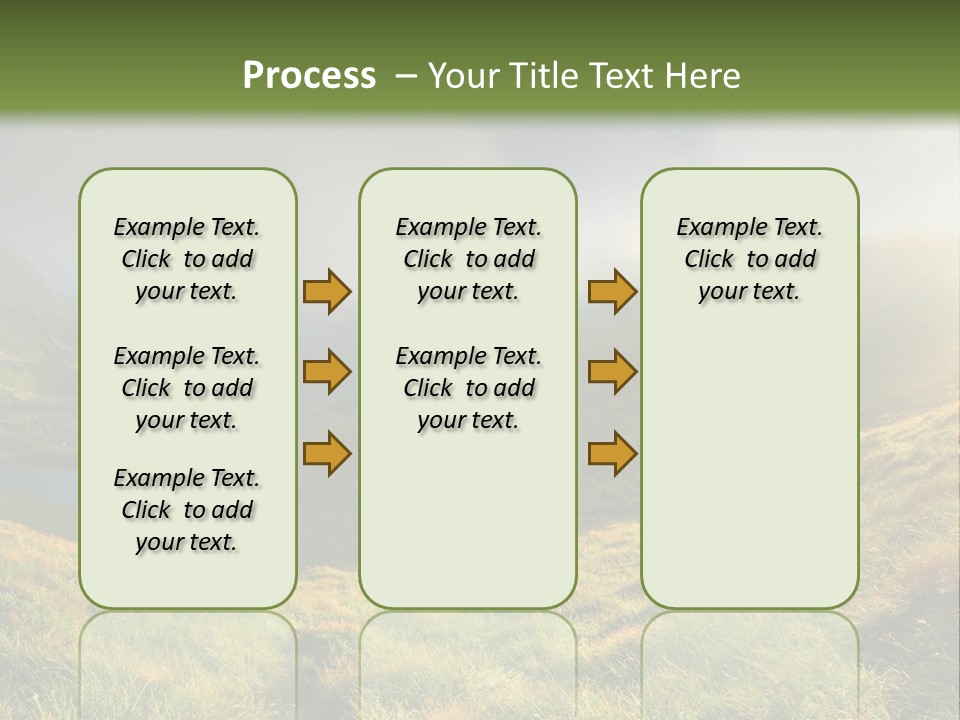 Day Flora Grass PowerPoint Template