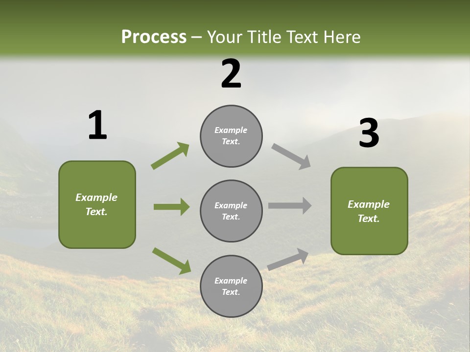 Day Flora Grass PowerPoint Template