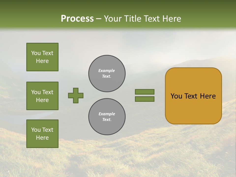 Day Flora Grass PowerPoint Template