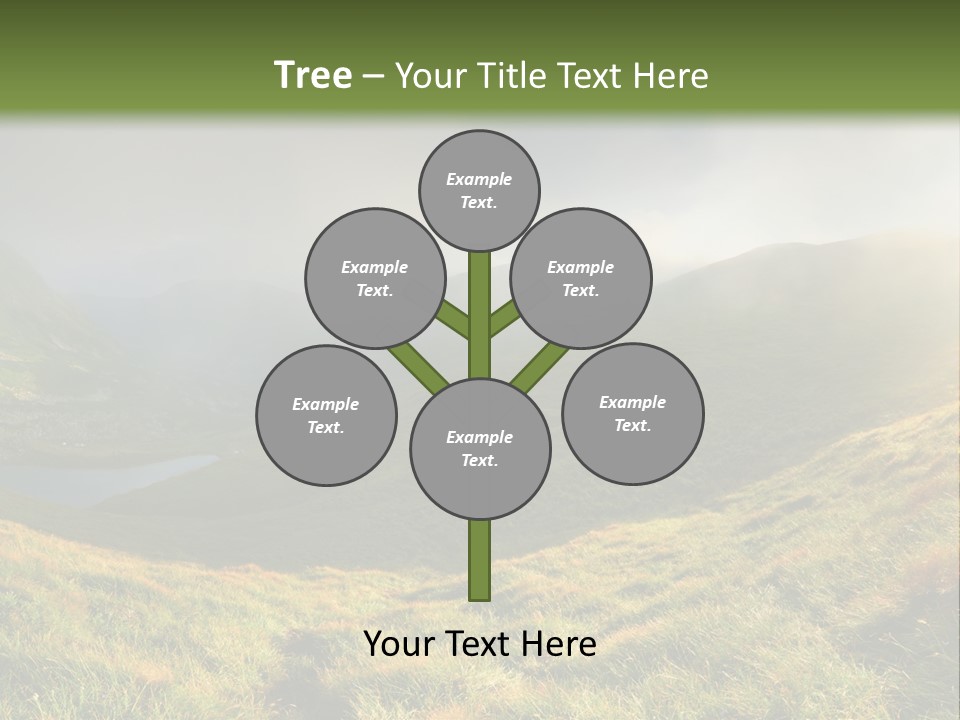 Day Flora Grass PowerPoint Template