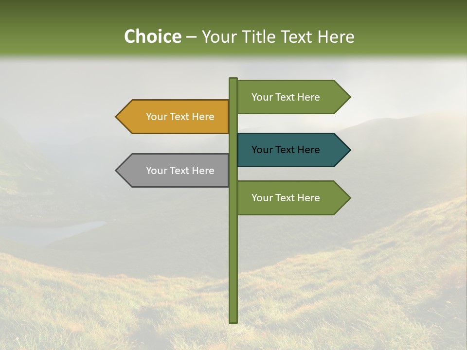 Day Flora Grass PowerPoint Template