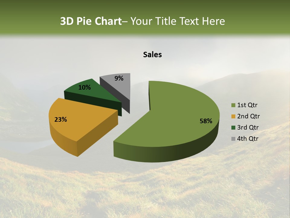 Day Flora Grass PowerPoint Template