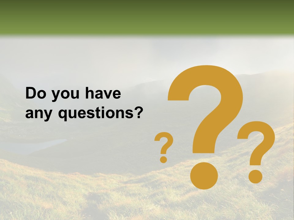 Day Flora Grass PowerPoint Template