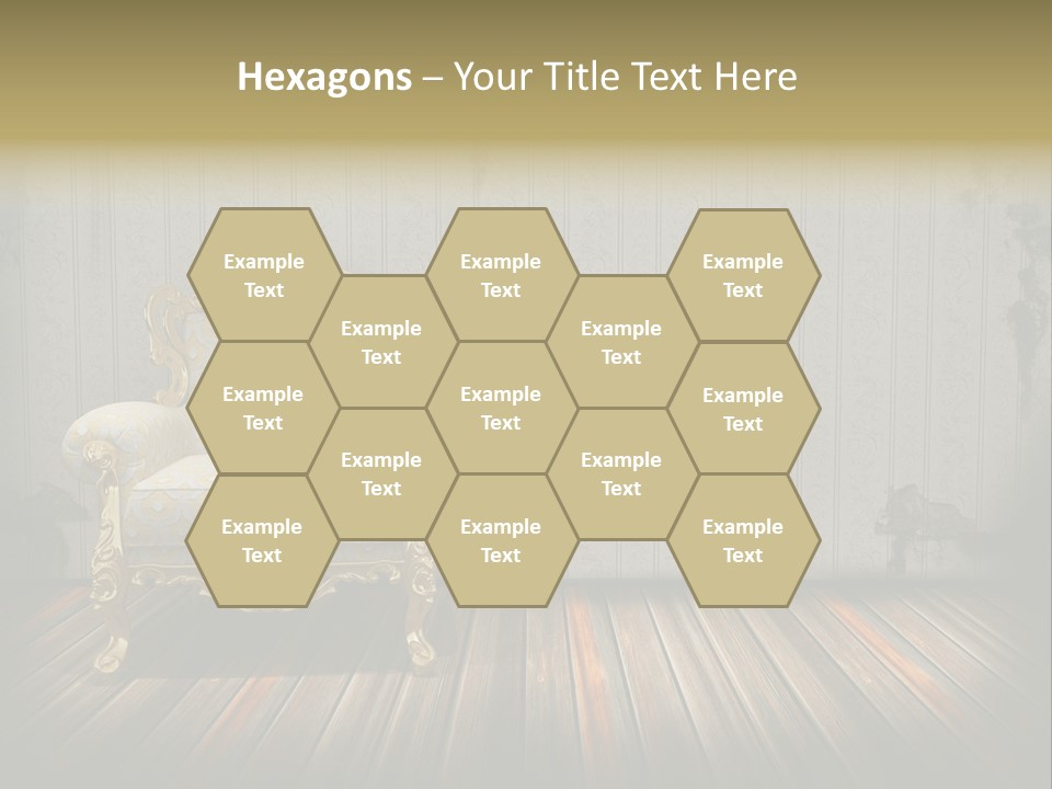 Genuine Sofa Stylish PowerPoint Template