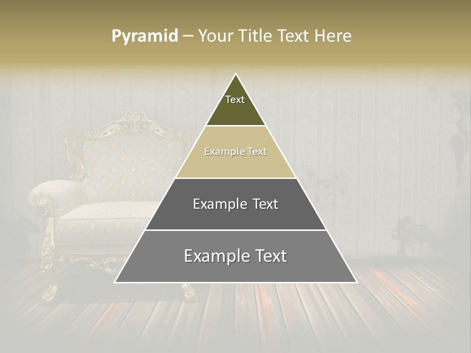 Genuine Sofa Stylish PowerPoint Template