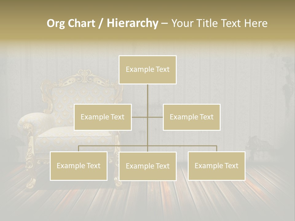Genuine Sofa Stylish PowerPoint Template