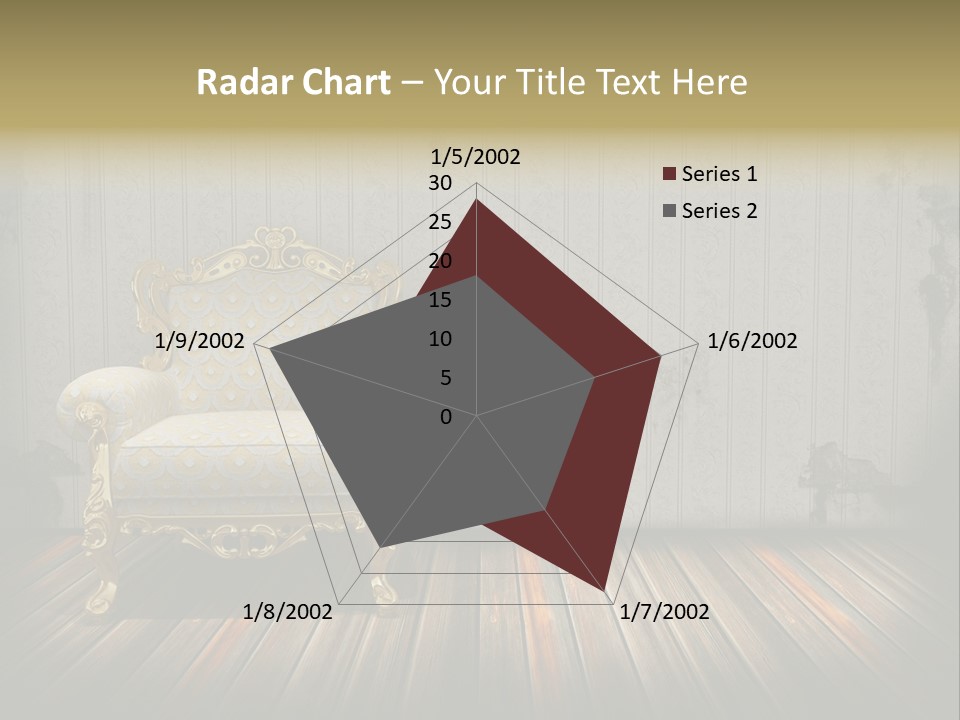 Genuine Sofa Stylish PowerPoint Template