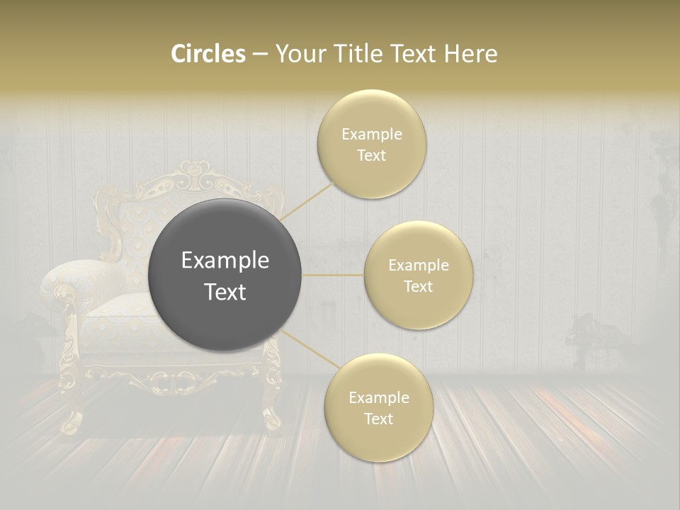 Genuine Sofa Stylish PowerPoint Template