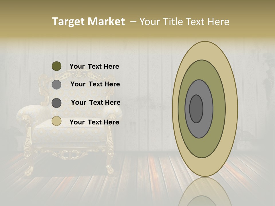 Genuine Sofa Stylish PowerPoint Template