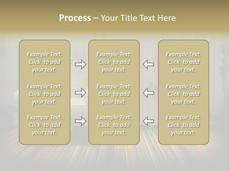 Genuine Sofa Stylish PowerPoint Template