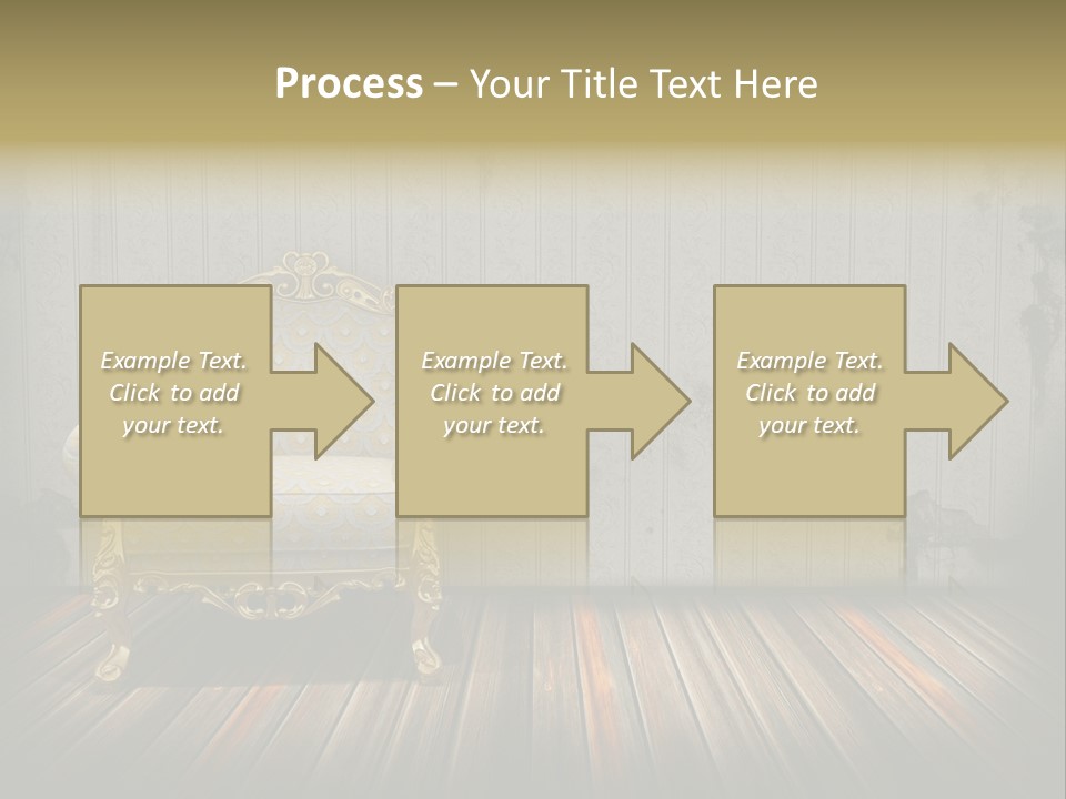 Genuine Sofa Stylish PowerPoint Template