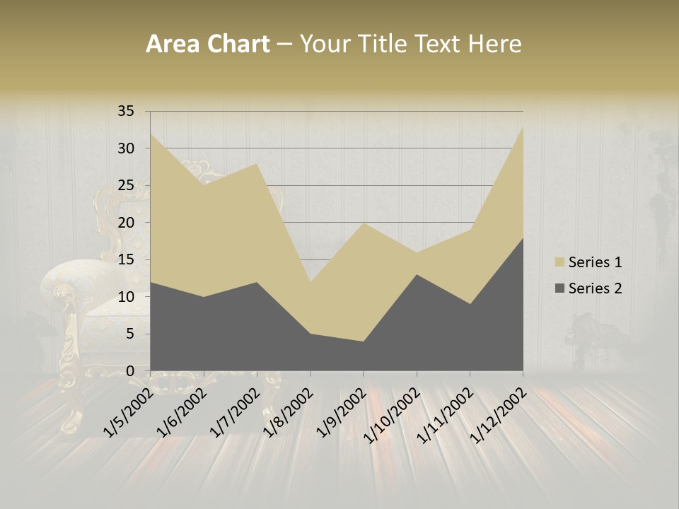 Genuine Sofa Stylish PowerPoint Template