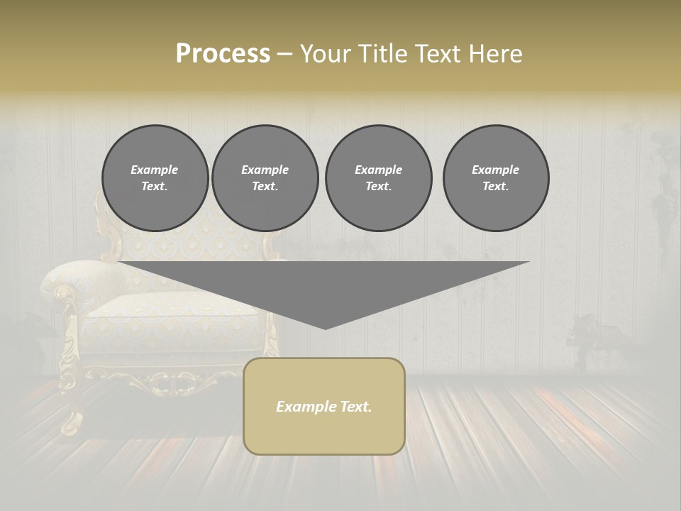 Genuine Sofa Stylish PowerPoint Template