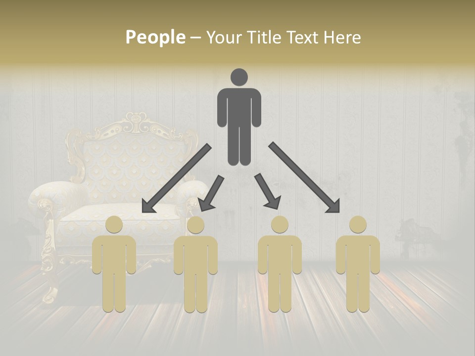 Genuine Sofa Stylish PowerPoint Template