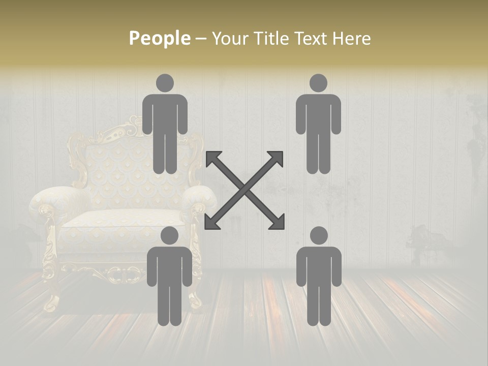 Genuine Sofa Stylish PowerPoint Template