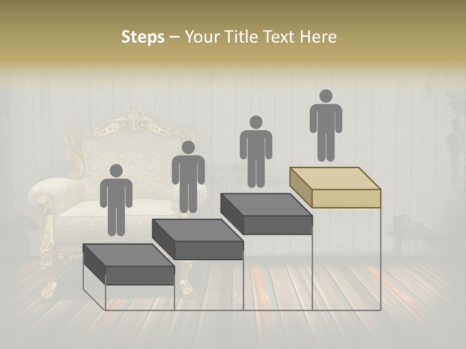 Genuine Sofa Stylish PowerPoint Template
