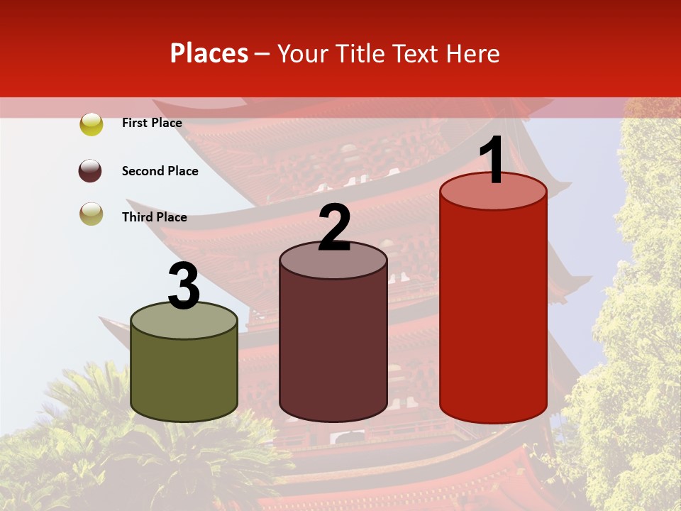 Miyajima Pagoda PowerPoint Template