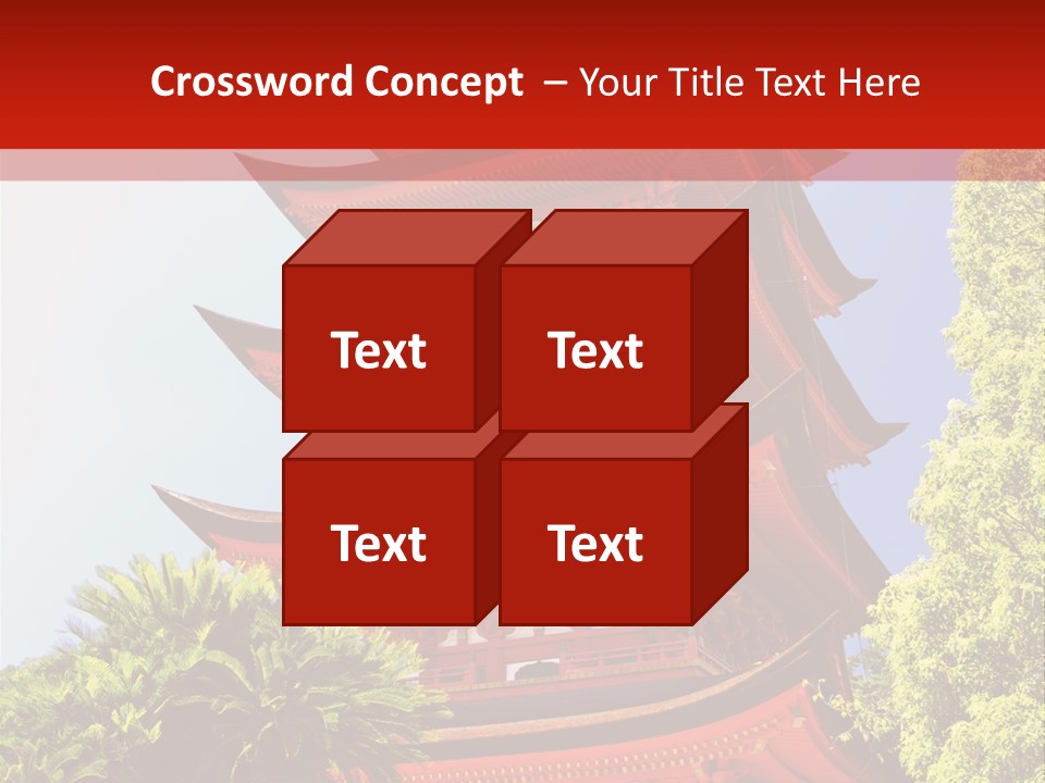 Miyajima Pagoda PowerPoint Template