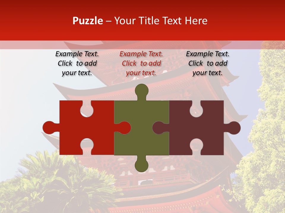Miyajima Pagoda PowerPoint Template