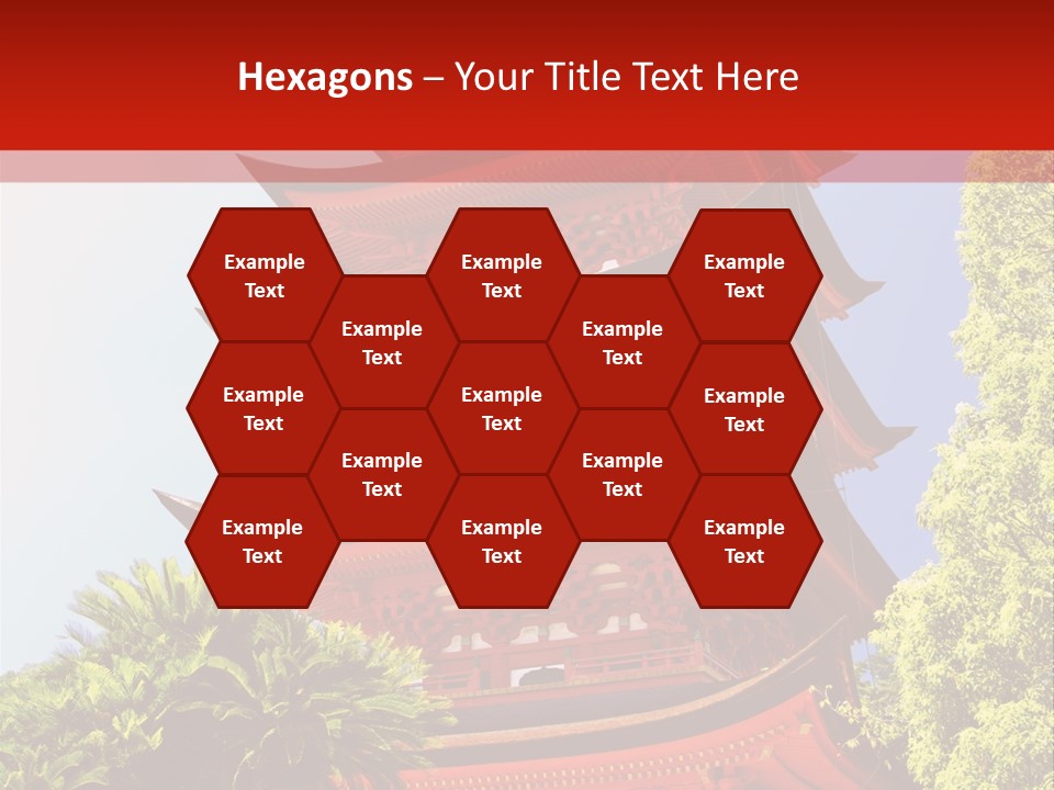 Miyajima Pagoda PowerPoint Template
