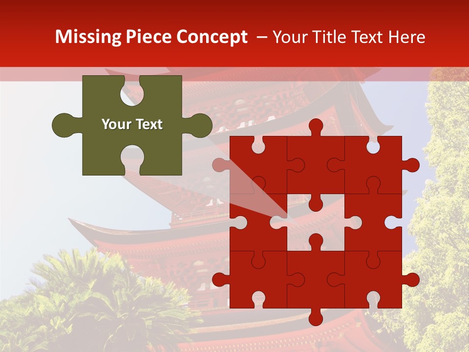 Miyajima Pagoda PowerPoint Template
