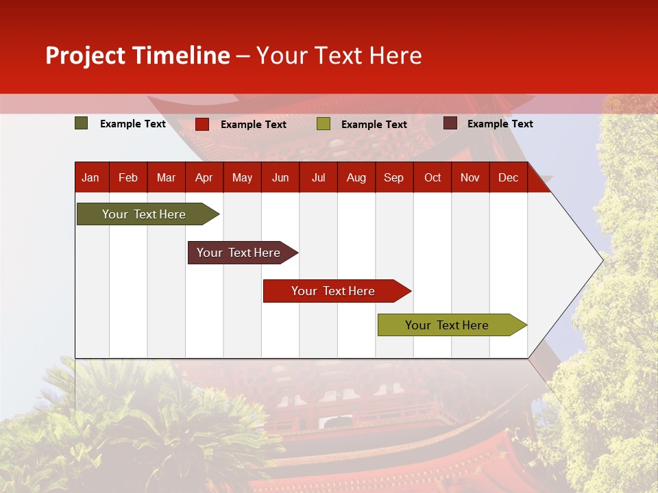 Miyajima Pagoda PowerPoint Template