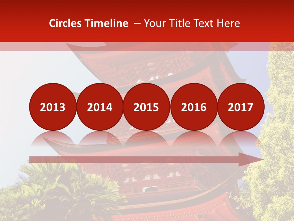 Miyajima Pagoda PowerPoint Template