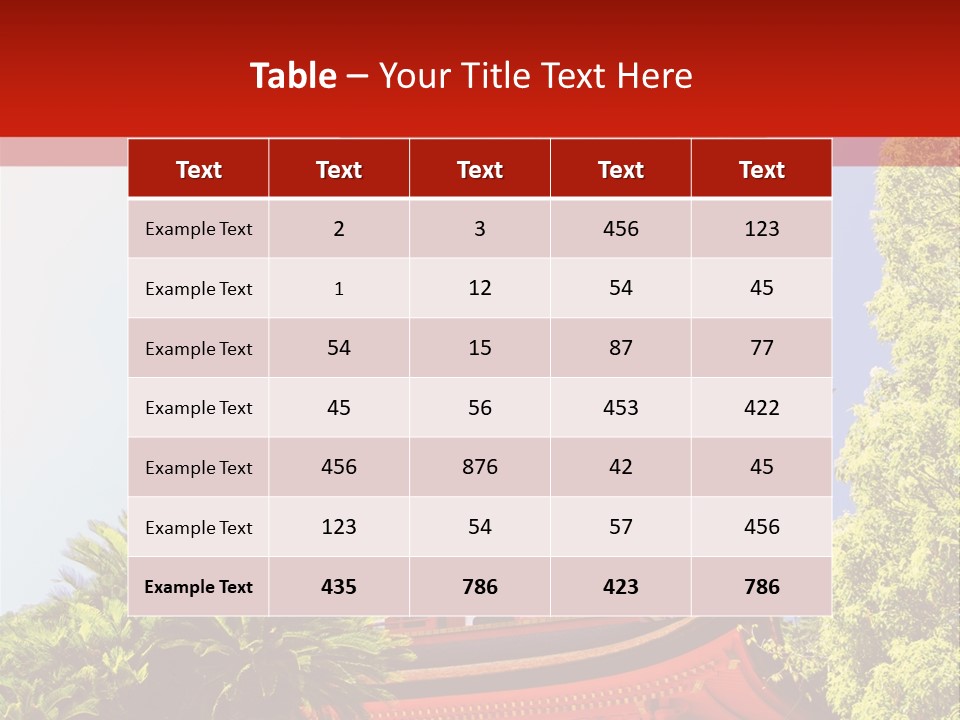 Miyajima Pagoda PowerPoint Template