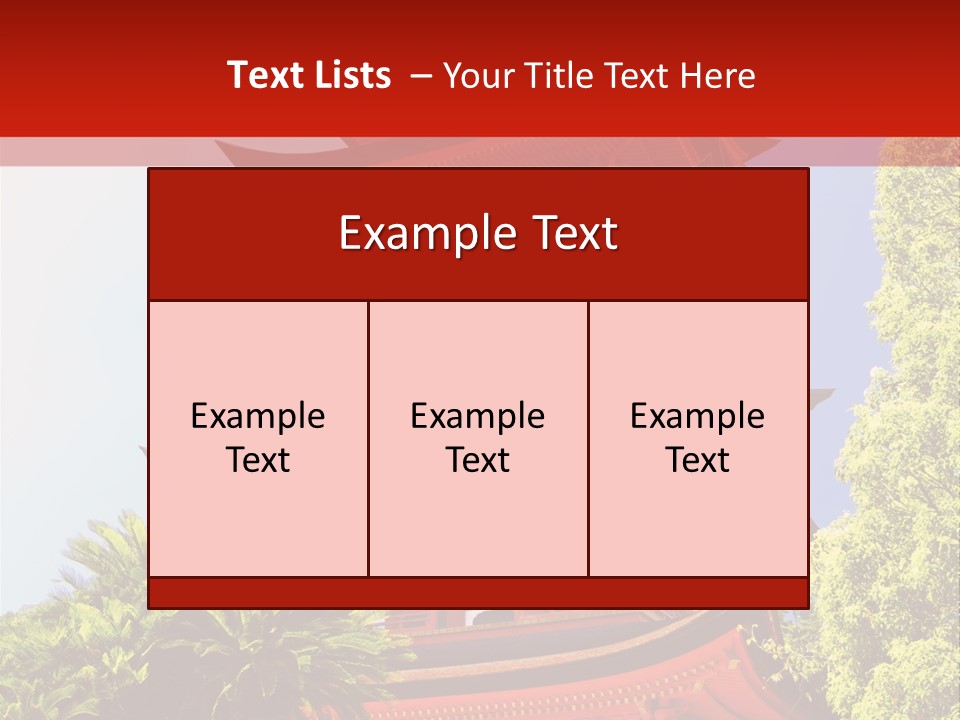 Miyajima Pagoda PowerPoint Template
