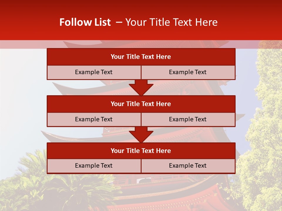 Miyajima Pagoda PowerPoint Template