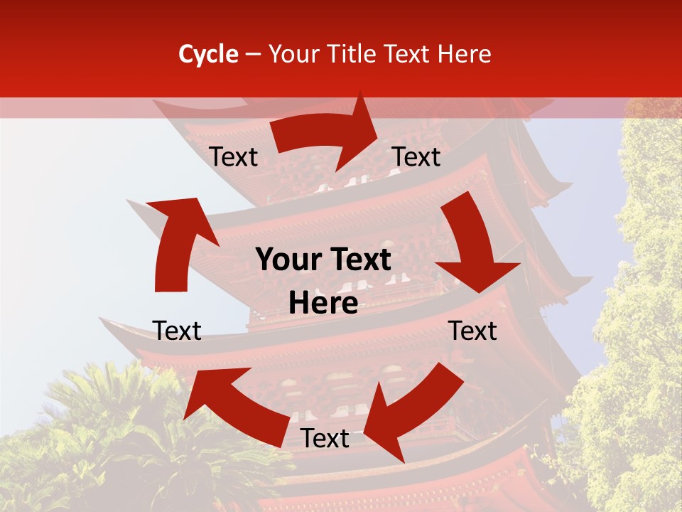 Miyajima Pagoda PowerPoint Template