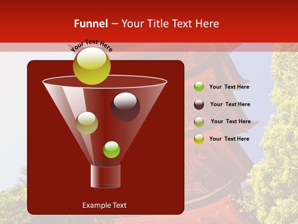 Miyajima Pagoda PowerPoint Template