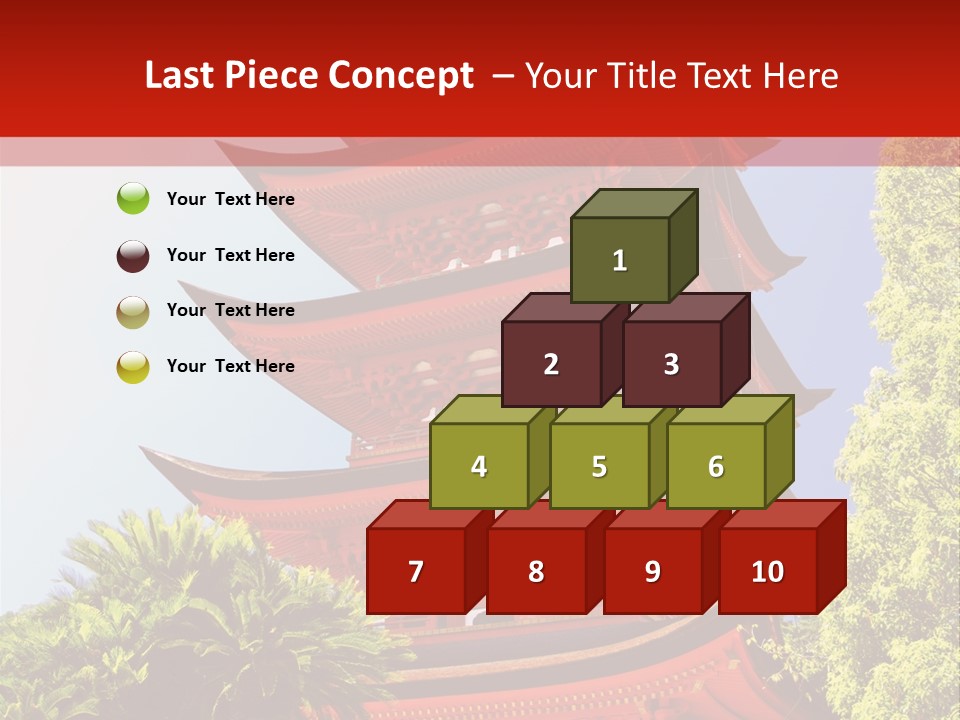 Miyajima Pagoda PowerPoint Template