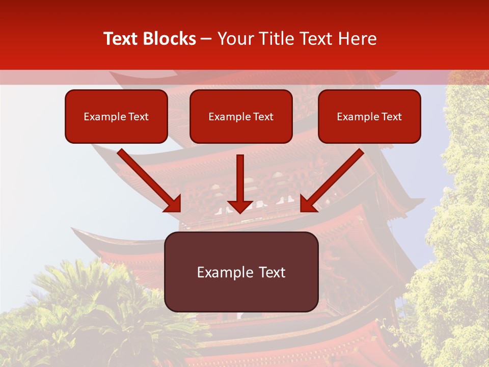 Miyajima Pagoda PowerPoint Template