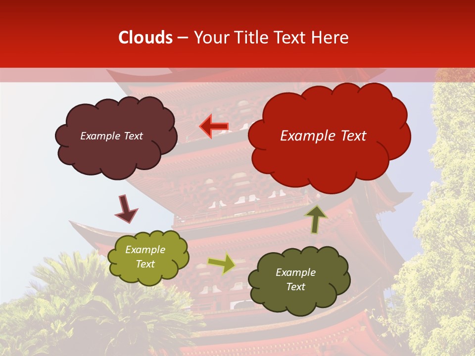 Miyajima Pagoda PowerPoint Template
