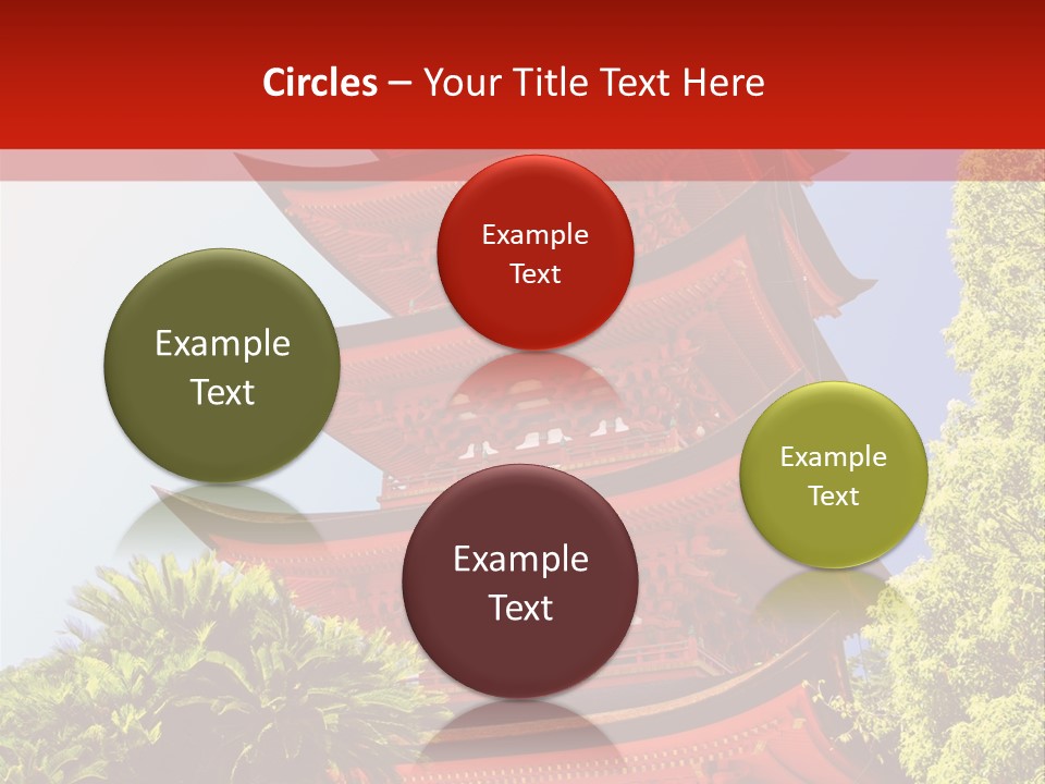 Miyajima Pagoda PowerPoint Template