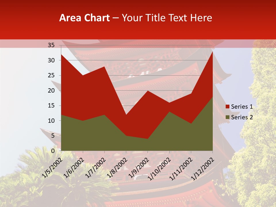 Miyajima Pagoda PowerPoint Template