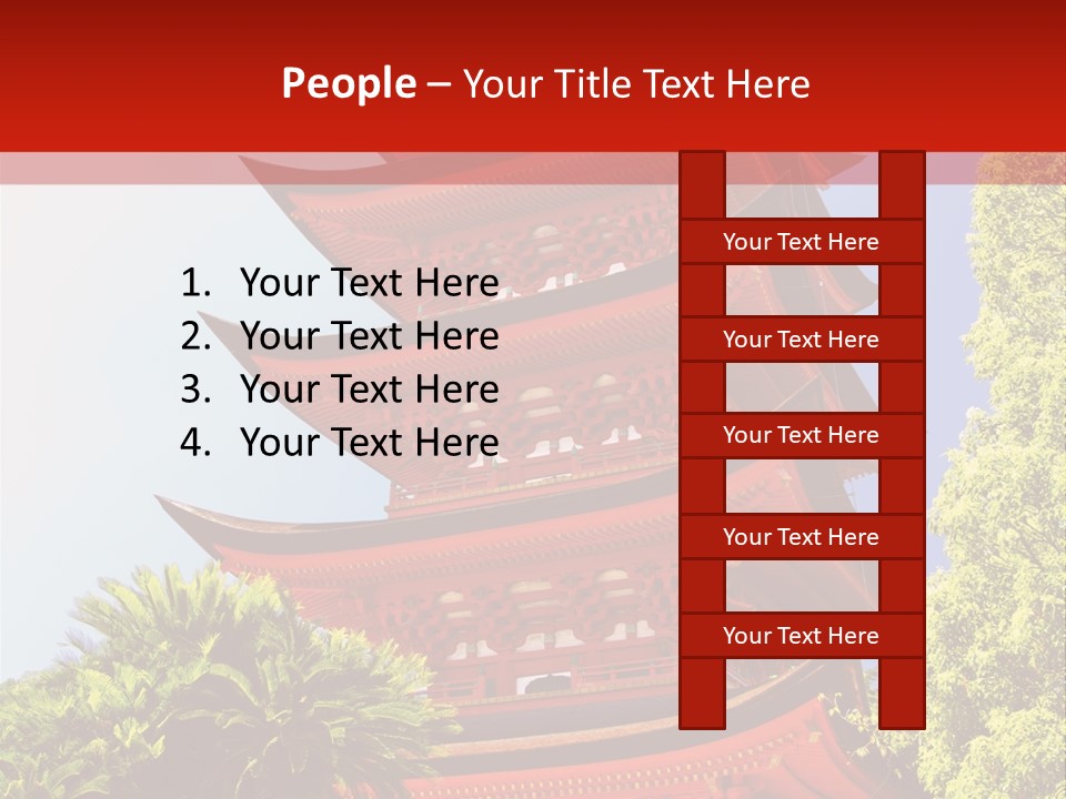Miyajima Pagoda PowerPoint Template