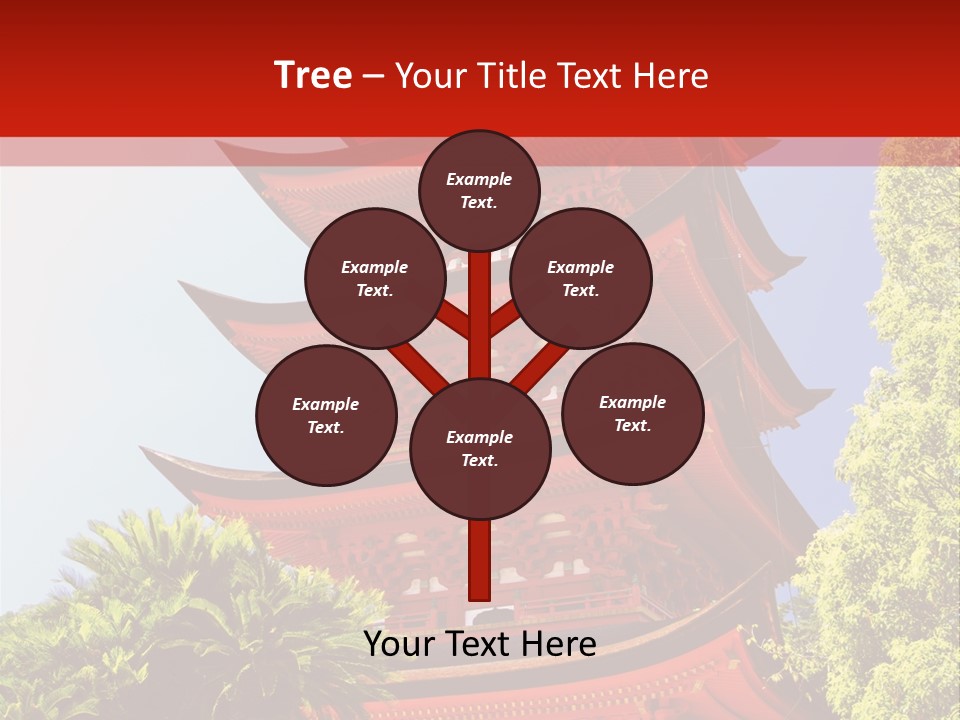 Miyajima Pagoda PowerPoint Template