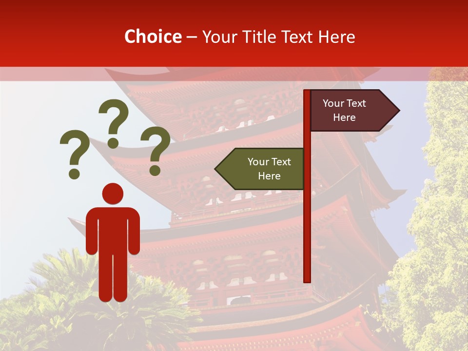 Miyajima Pagoda PowerPoint Template