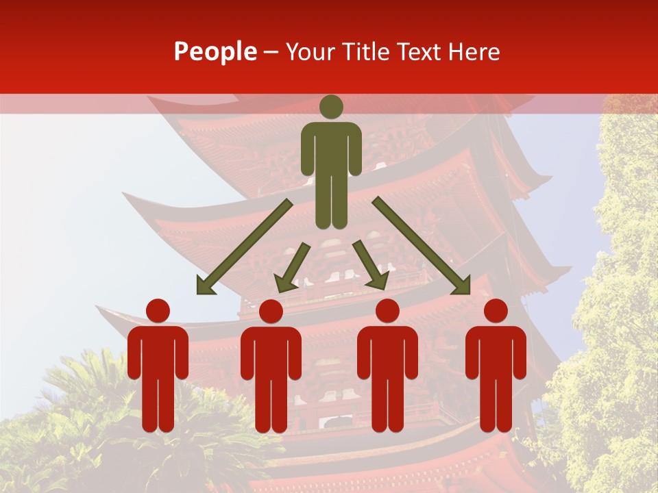 Miyajima Pagoda PowerPoint Template