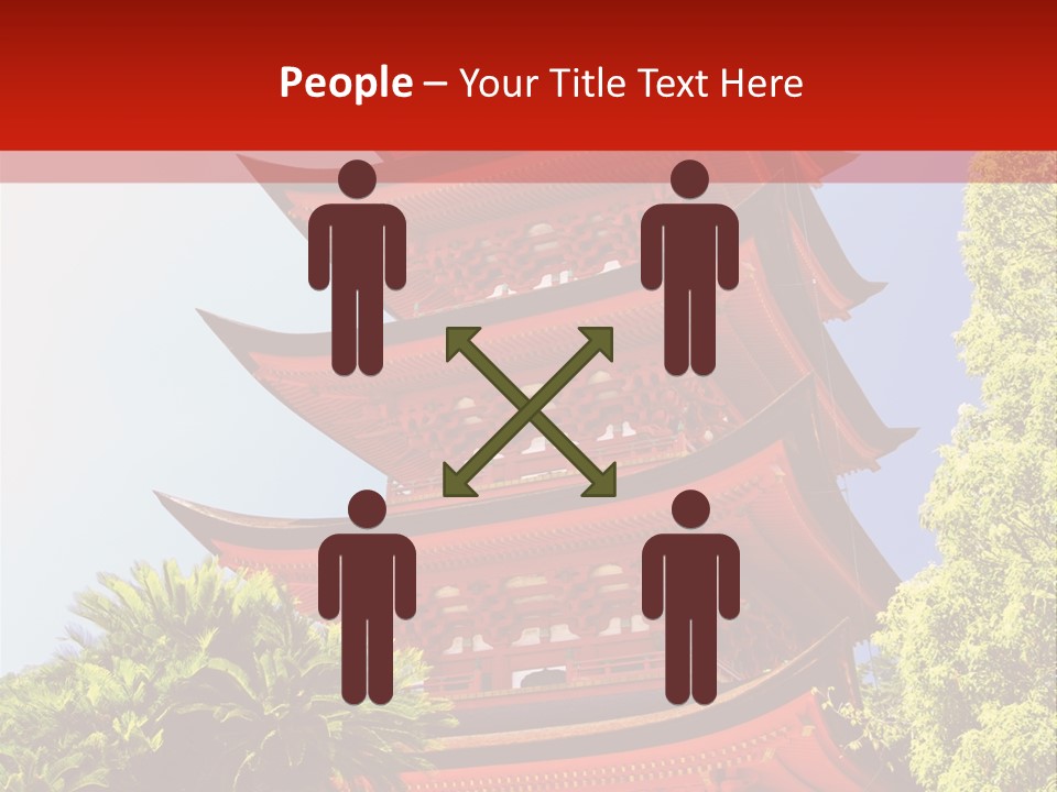 Miyajima Pagoda PowerPoint Template