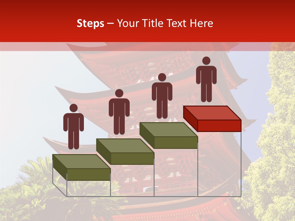 Miyajima Pagoda PowerPoint Template