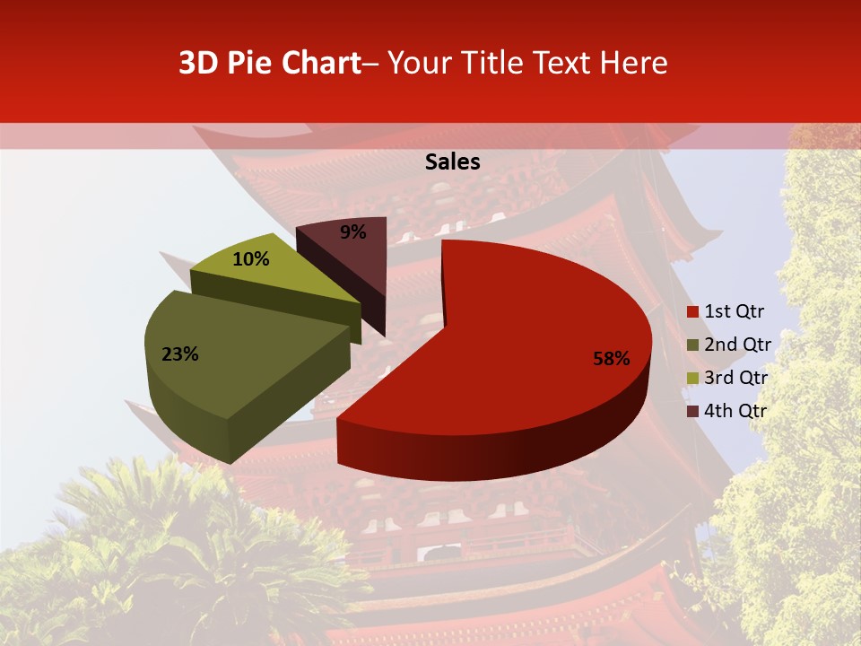 Miyajima Pagoda PowerPoint Template