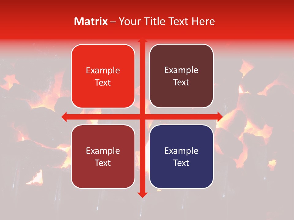 Coal Burning PowerPoint Template