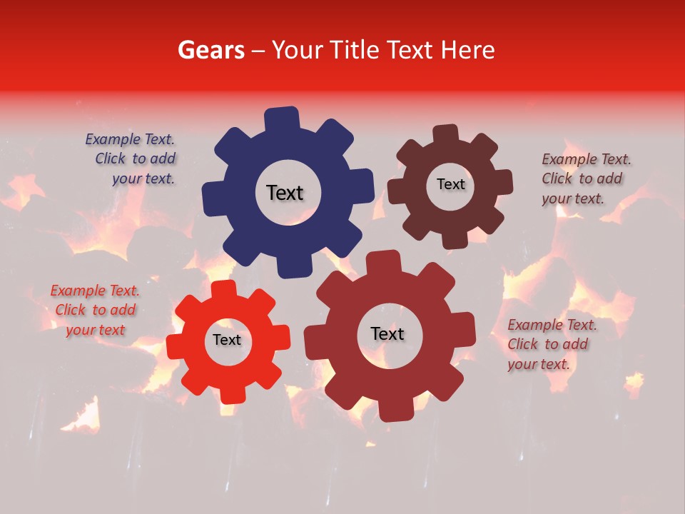 Coal Burning PowerPoint Template