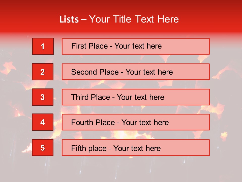 Coal Burning PowerPoint Template
