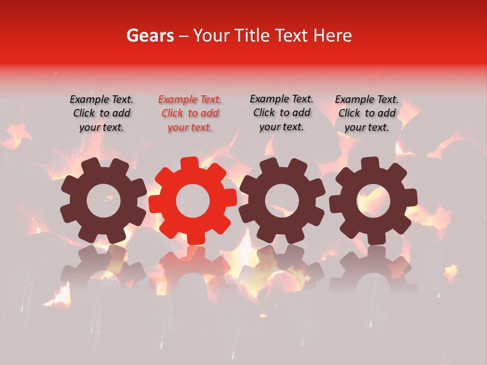 Coal Burning PowerPoint Template